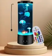 LEHAHA Jellyfish Lamp with 16 Color Changing Relax Mood Light lamp