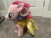 NWT My Little Pony Pinkie Pie Build A Bear With Cape & Choker