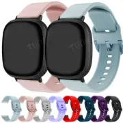 Sports Silionce Wrist Strap Bracelet For Fitbit Versa 3 4 Sense 1 2 Watch Band