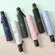 Automatic Umbrella Anti-UV Sun/Rain 3 Folding Compact Windproof Sunshade