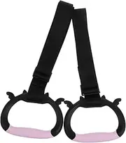 Abaodam Baby Cot Pull up Rings Set Toddler Walking Assistance Indoor Gym Rings Exercise Assistant Physical
