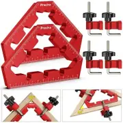45/90 Degree Squares Angle Clamps Corner Clamps for Woodworking Tools 2PCS 3....