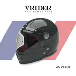 【VRIDER】VELDT SLATE GRAY 灰蘇格蘭紋 碳纖維 全罩式 3/4罩 復古帽 樂高帽 台灣總代理