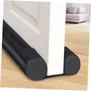 Door Draft Stopper Covers Gaps up to 2", Draft Stopper for 36 Inch Black