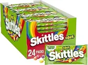 Skittles Sour Candy, 1.8 Ounce (24 Single Packs)