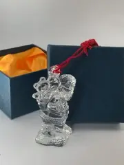 Marquis By Waterford Crystal Santa Claus Christmas Tree Ornament