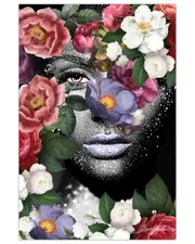 Empire Art Direct Earth Goddess Ii Frameless Free Floating Tempered Glass Panel Graphic Wall Art