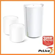 TP-LINK Deco X73-DSL 3 Pack AX5400 VDSL Whole Home Mesh WiFi 6 Modem Router VOIP