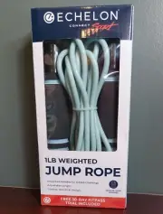Echelon Non-Kink adjustable length 1LB Weighted Jump Rope