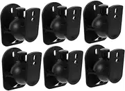 [MERRYHAPY] Multi-Adjustable Speaker Brackets Wall Mount Rack for Vinyl Ktv Bars Classic Style High Load Capacity