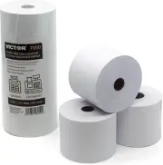 7050 Compact White Paper Rolls for Handheld and Portable Printing Calculators/Ad
