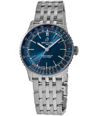 New Breitling Navitimer Automatic 41 Blue Dial Steel Men's Watch A17329161C1A1