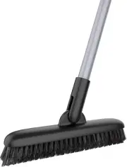 Grout Scrub Brush with Long Handle Shower Floor Scrubber for Cleaning Tile