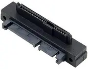 CY 90 Degree Right Angled SFF-8482 SAS 22 Pin to 7 Pin + 15 Pin SATA Hard Disk Drive Raid Adapter