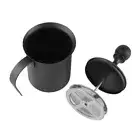 400ml Stainless Steel Manual Double Mesh Milk Frother Foam Maker Coffee Decor