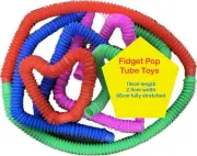 Sensory Fidget Tubes "New" sold in packs of 20. - (random colours)