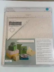 Martha Stewart Scoring Board & Envelope Tool 3 Piece Set NIP New 12x12 Crafting