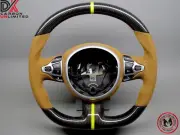 Aston Martin DBS DB11 Vantage Oxford Tan Alcantara Carbon Steering Wheel v4