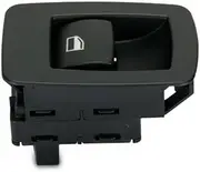 Gjsgjy Car Front LHD Driver Passenger Power Window Lifter Control Console Button Mirror Switch for B&MW E90 E91 318i 320i 325i 335i 2006-2012 Car Power Window Regulator (Color : Passenger-Black)