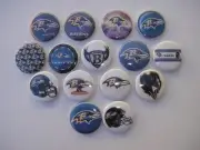 Baltimore Ravens flat back buttons or pin badge cabochons embellishments magnets
