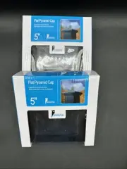 FORTRESS 5” FLAT PYRAMID CAP BLACK SAND - 2 New In Box