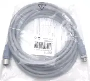 Datalogic CBL-1480-05 93A050051 ID Net Cable M12/5P Male to Female Length 5M