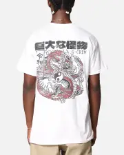 [GOAT CREW] Goat Crew Osaka Dragon T-shirt White - Size M M White