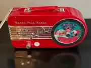 Vintage Santa Clause North Pole Radio (new with tags) Music, Elf News, Weather