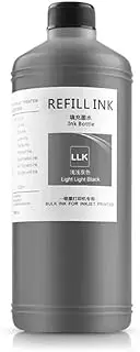 1L Dye Ink Printer Ink - Compatible with Epson Stylus Pro, 4000 4800 7800 9800 7500 7600 9500 9600 9400 4400(1000ML-Dye-LLK)