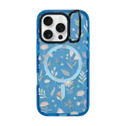 iPhone 16 Pro Impact Ring Stand Case MagSafe Compatible delicate florals