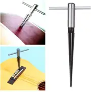SSEDEW Bridge Pin Hole Reamer Tapered 5-Degree 6 Fluted Acoustic Guitar Woodwork