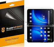(2 Pack) Supershieldz Designed for Microsoft Surface Duo 2 Screen Protector, (2 Left Screen and 2 Right Screen) High Definition Clear Shield (TPU)