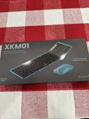 ProtoArc Foldable Keyboard and Mouse XKM01 Folding Wireless Keyboard Mouse Combo