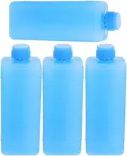 4pcs Small Ice Blocks for Coolers Freezer Pack Ice Blocks Fan Cooling for Cooler Bag
