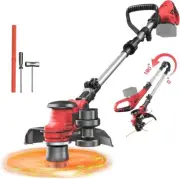 dless String Trimmer for Milwaukee 18V Battery, Folding 3 in1 Weed (Tool Only)