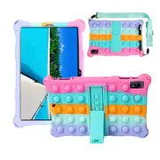 Soft Silicon Kids Safe Case For Alldocube Kpad Tablet Push Bubble Tablet Android 11 Phone Tablet,10.4 Inch Stand Cover