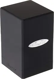 Ultra Pro Black Satin Tower Deck Box