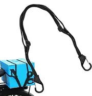 Motorcycle Cargo Straps - Helmet Elastic Rope | Tie Down Straps Adjustable for Cargo Trucks Luggage Trailer Motorcycle