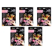 5x Avenir Scratch & Stencil Unicorns Kids/Children Art Activity Play Toy 3y+