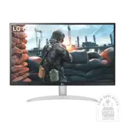 LG 27UP600-W 27" Monitor 4K IPS 5ms HDR 400 3840 x 2160 AMD FreeSync DP HEMI
