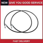 Universal 47" 1/8" NPT Grease Gun Flex Hose Flex Grease Hose Extension Pack of 2