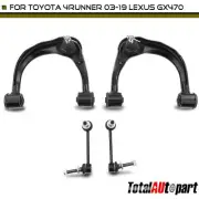 4Pcs Control Arm&Ball Joint Assembly Sway Bar Link for Lexus GX470 Toyota Front (for: Lexus)