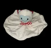 Merry and Bright Crinkle abominable Snowman Blanket Plush Dog Toy Shake Play