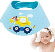 Shower Cap Shield For Kids - Water-resistant Toddler Shampoo Visor To Protect Eyes | Adjusted Bath Shield For Children Keep Dry Protective Cover