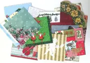 Set of 30 Christmas napkins for decoupage, Junk journal paper ephemera, st12