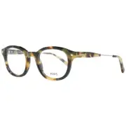Tod's TO 5196 Unisex Multicolor Optical Frame Plastic Spotted Round Eyeglasses