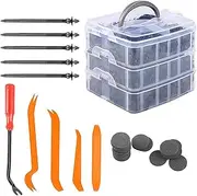 Car Retainer Clips | Automotive Clips Replacement Bumper Fasteners,Push Pin Bumper Fasteners, Bumper Push Rivet Clips for Hood, Body Clips for Car Repair
