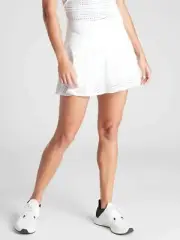 Athleta A Game Skort 14” WHITE Size MEDIUM #566680 NEW