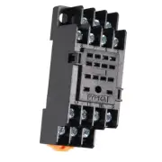 PYF14A DIN Rail Relay Socket Base 14 Pin for MY4NJ HH54P MY4 H2O1O1