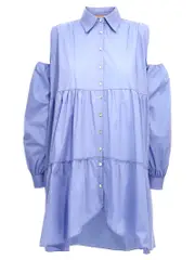 [Le Twins] Le Twins-Fara Abiti Celeste-Donna 42IT Light Blue